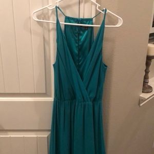 Teal Gianni Bini Formal Maxi Dress